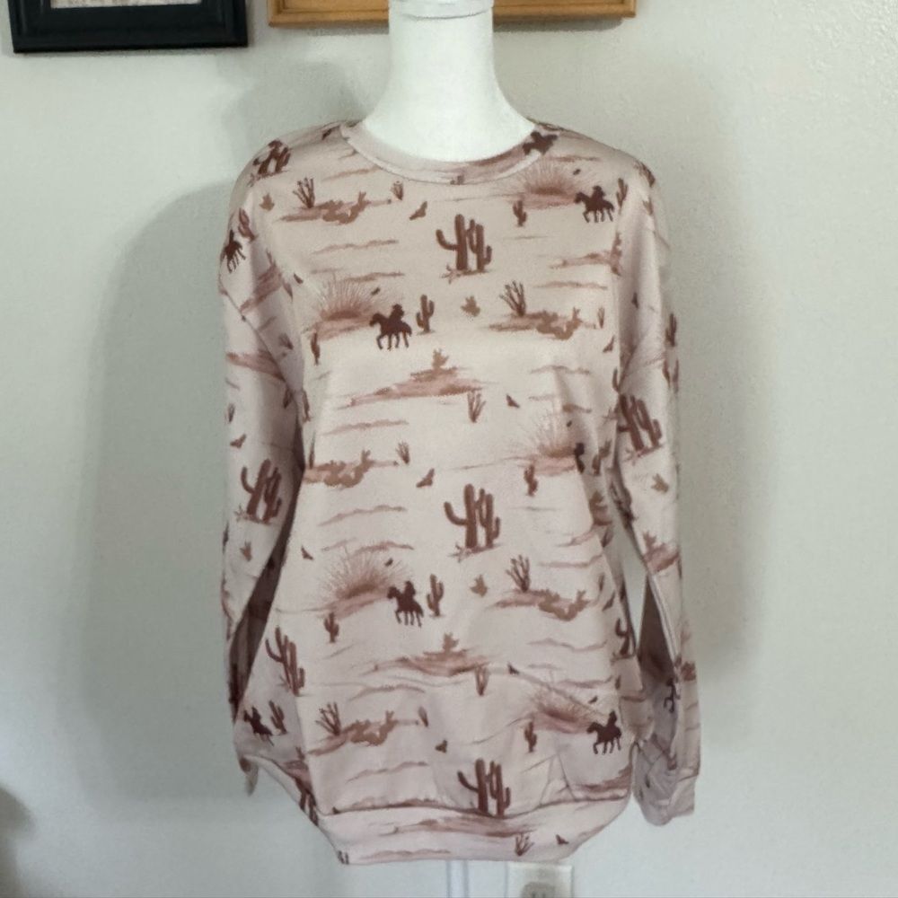 Western Print sweatshirt - Picture 4 of 4